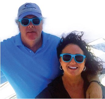 stephen and estelle cockcroft owners of catamaran guru