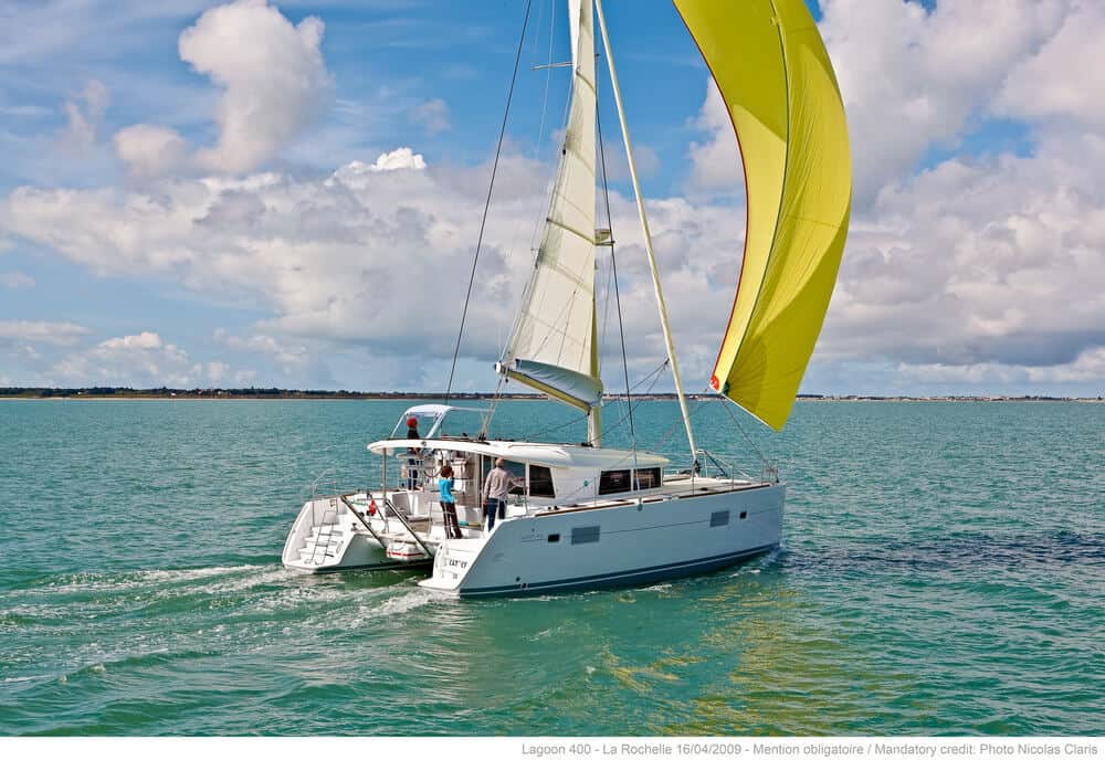 Rendezvous is a Lagoon 400 purchased with help of catamaran guru