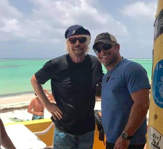 Richard branson sailing