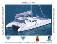 voyage 440 catamaran for sale