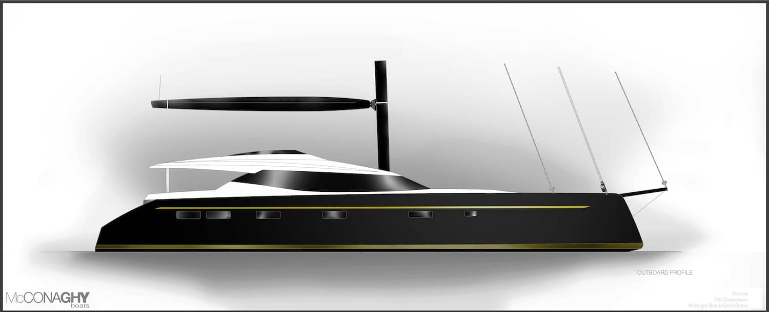 McConaghy Dubois 70 catamaran