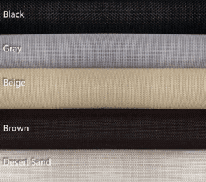 Textilene shades for catamarans