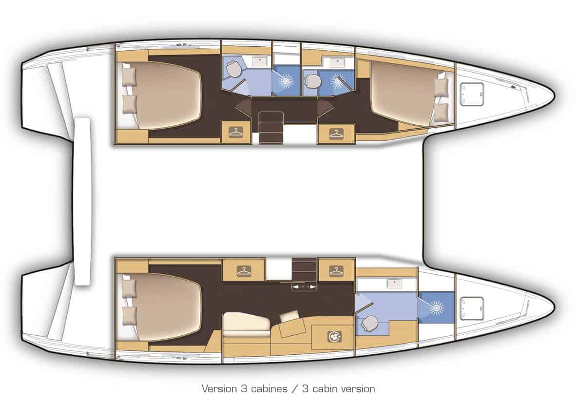 Lagoon42 3cabin
