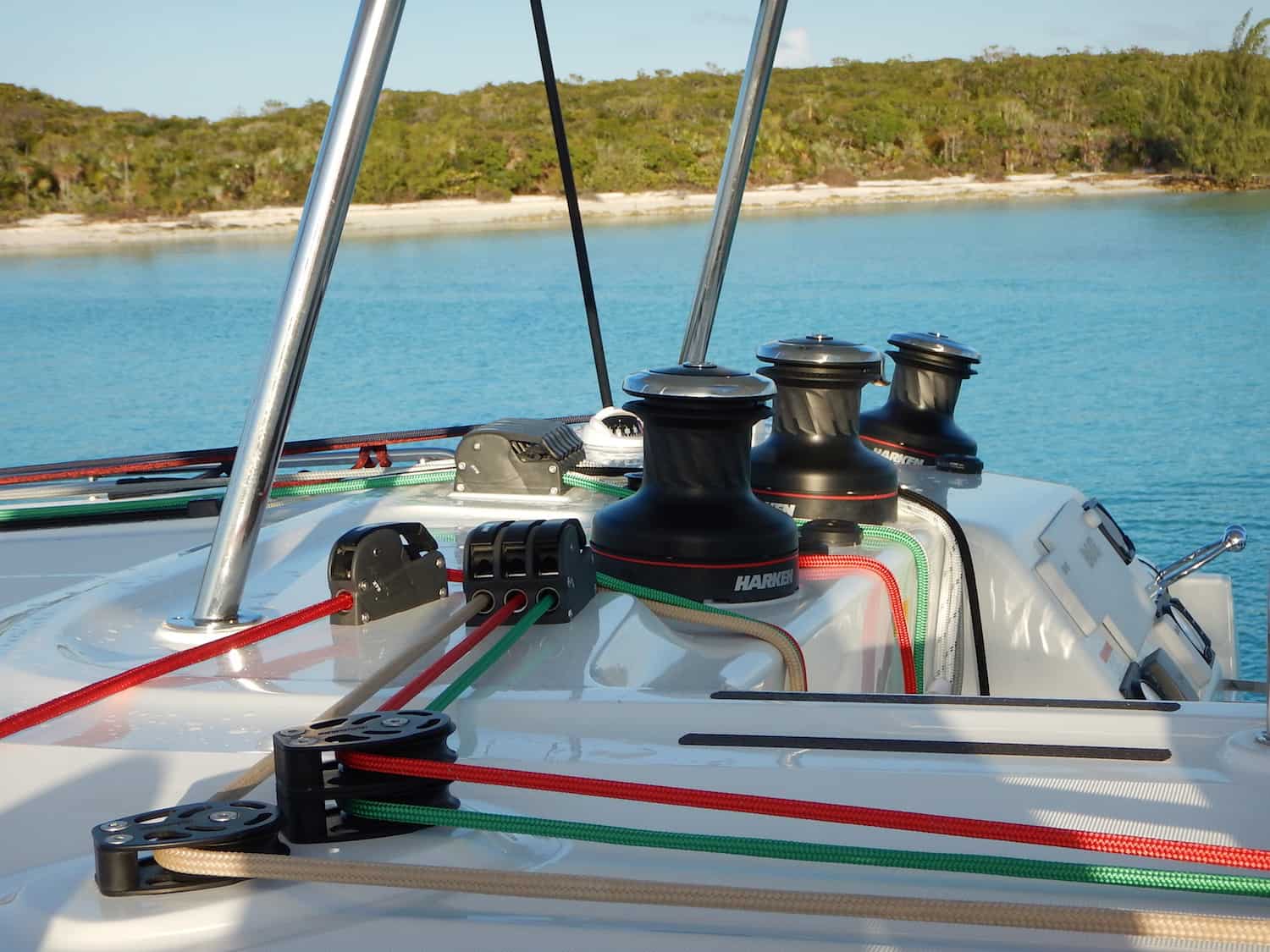 lagoon 450 winches