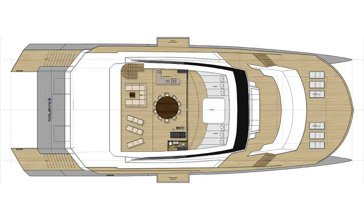 catamaran deck plans