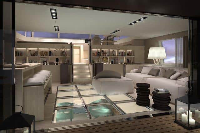 picchio boat concept catamaran main saloon