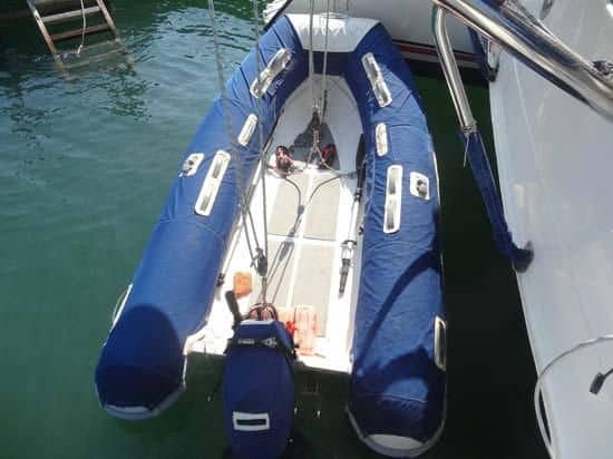 Bahia 46 dinghy