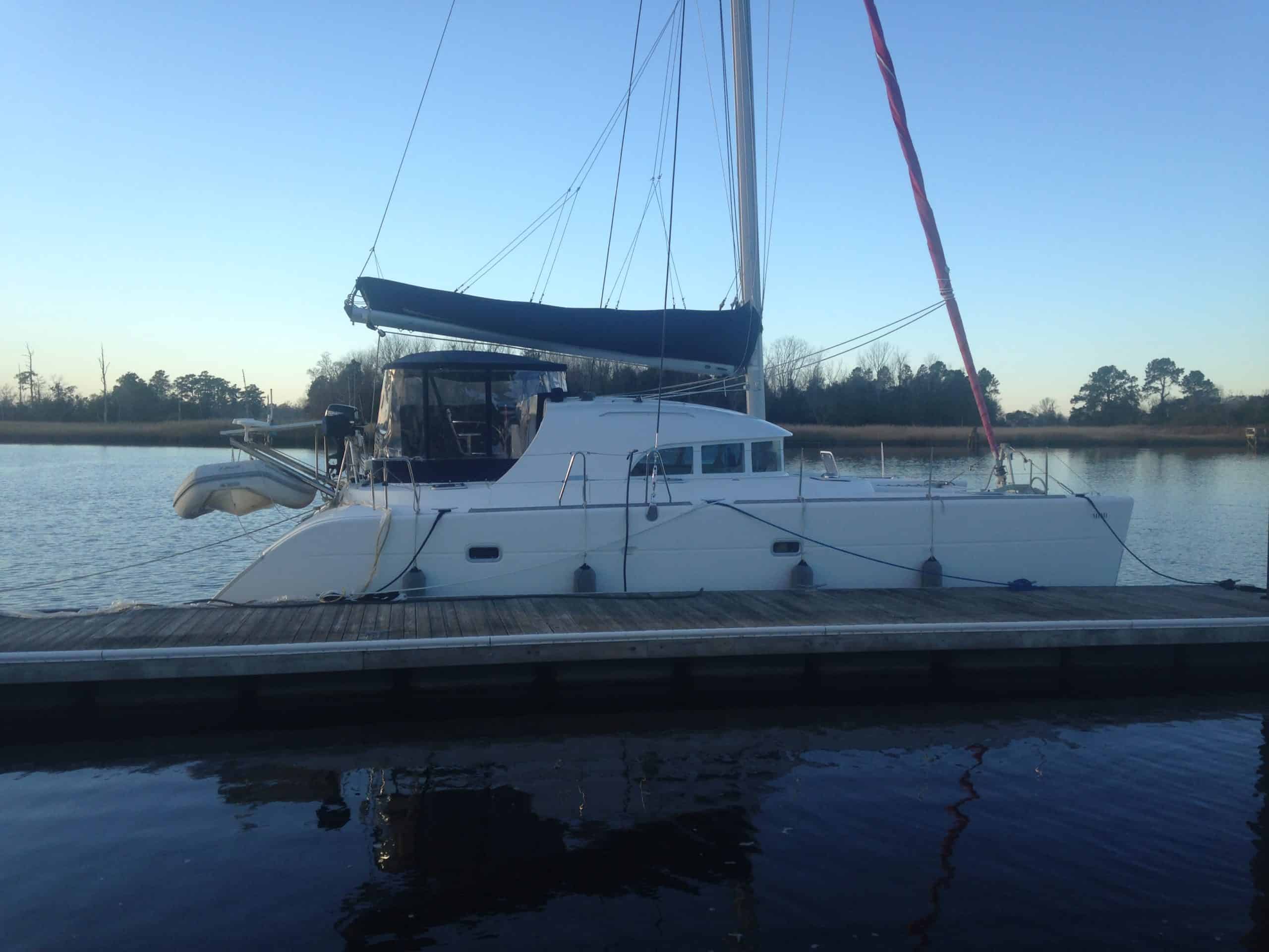 voyage 380 catamaran for sale