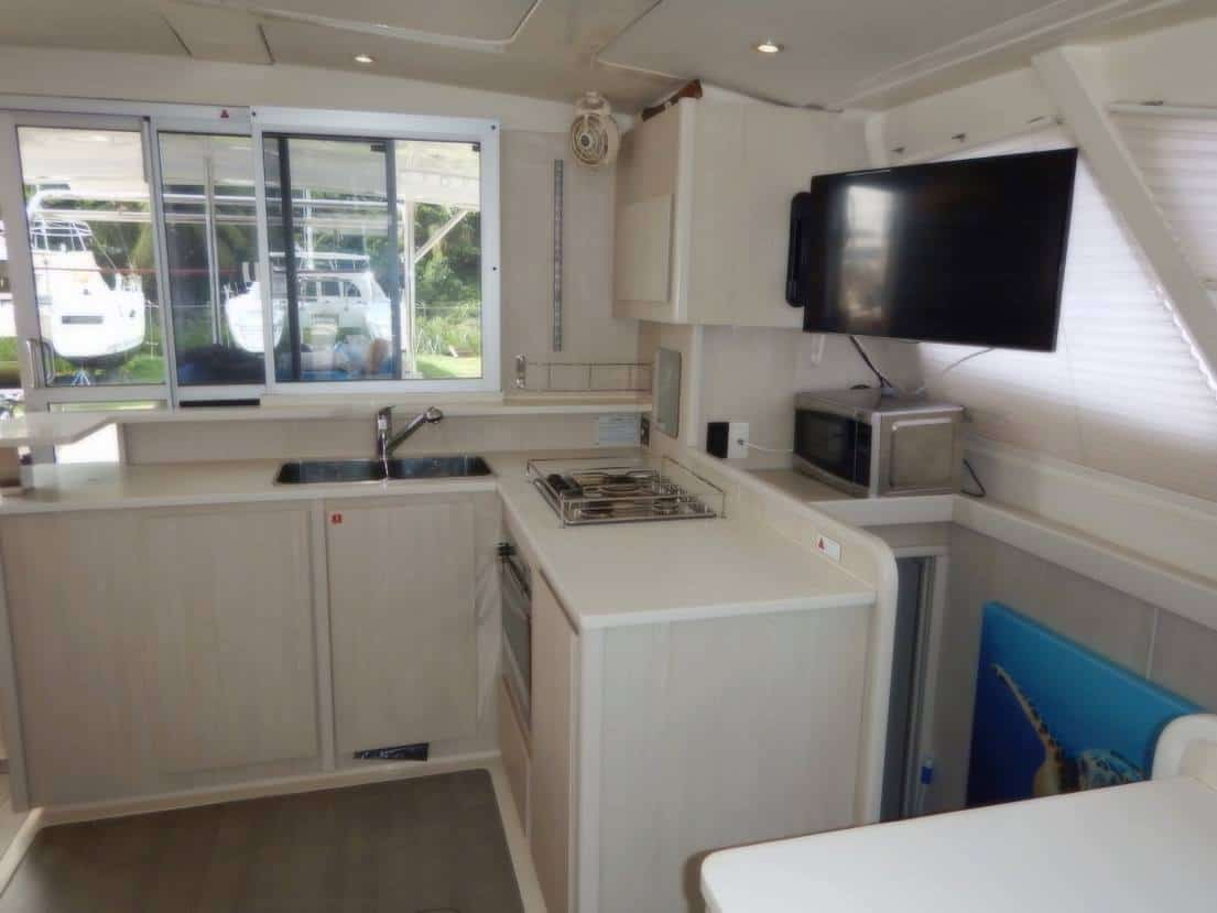 Main Saloon Galley 9