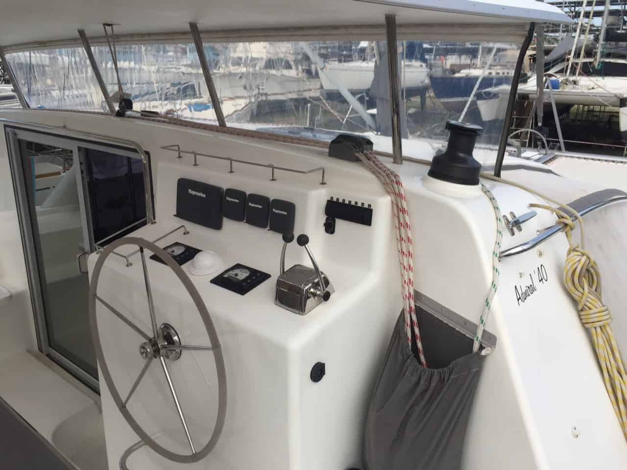 Admiral 40 helm