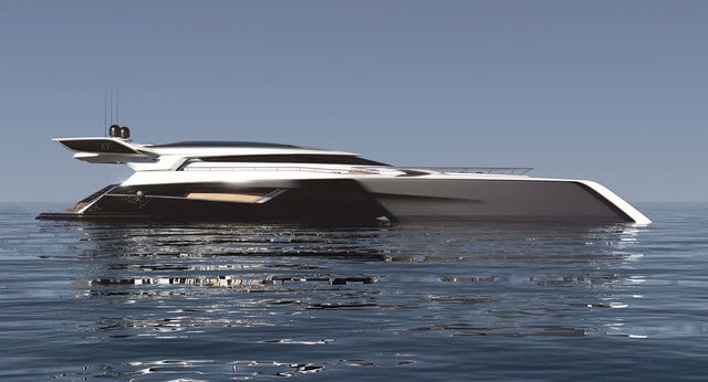 czyzewski design trimaran profile