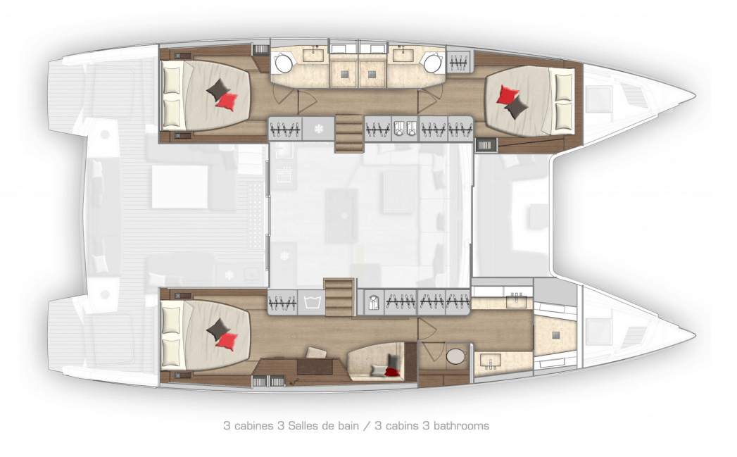 Lagoon 50 owners version | The Catamaran Gurus Lagoon 50 owners version
