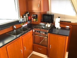 Leopard 44 galley