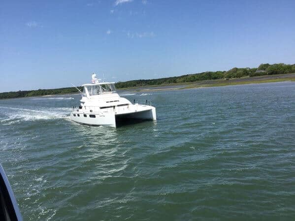 gypsies palace leopard 47 power catamaran for sale