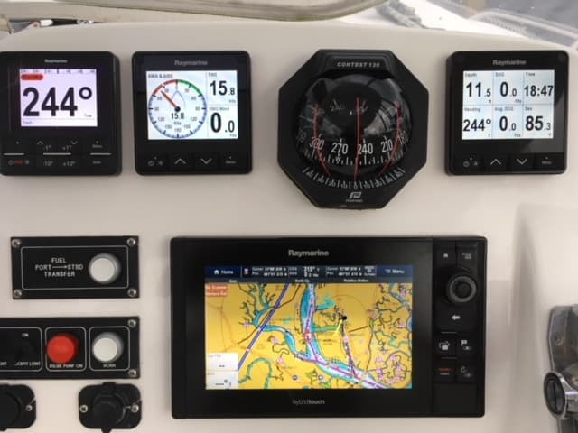 leopard 44 instrumentation panels