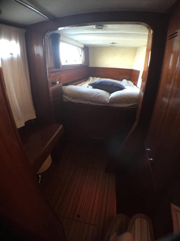 valkyrie catana 582 charter boat cabin
