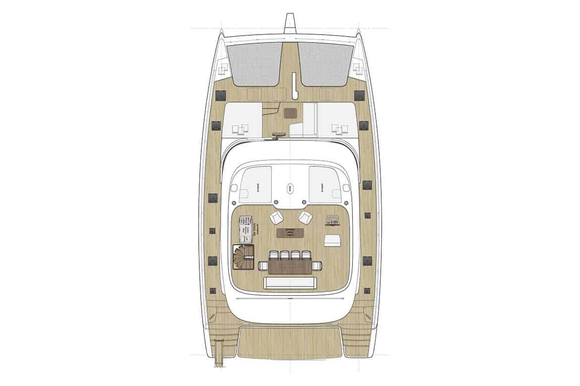 sunreef 60 cockpit layout