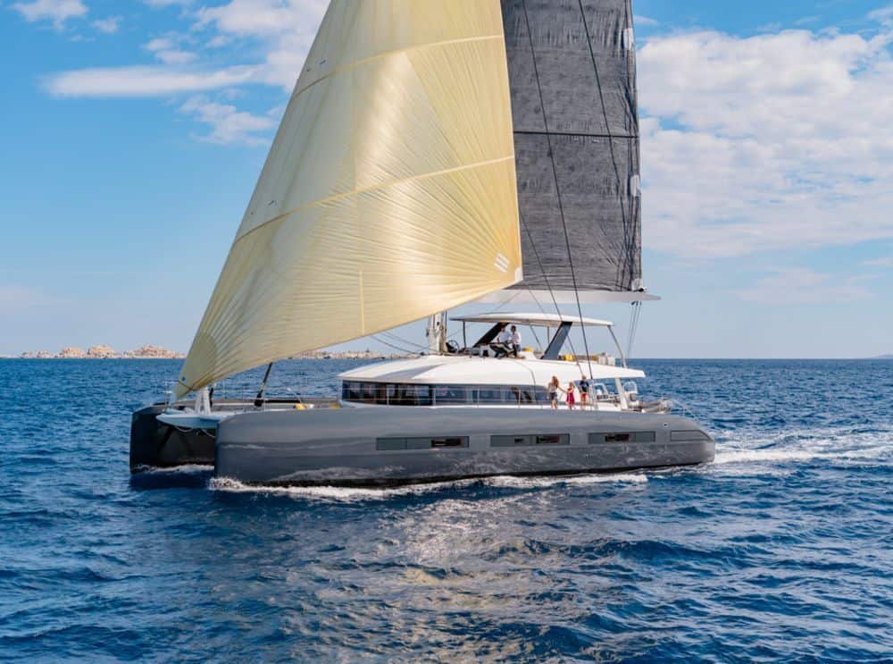 Lagoon 77 sailing catamaran