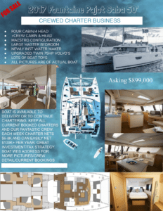 FP Saba 50 business for sale | The Catamaran Gurus FP Saba 50 business for sale