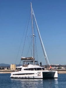 Bali 5.4 catamaran Zuri 3