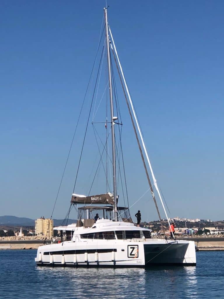 Bali 5.4 catamaran Zuri 3