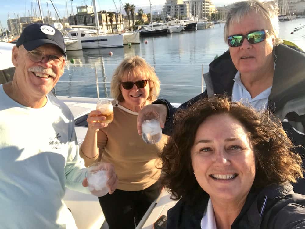 Birthday on Zuri 3 catamaran