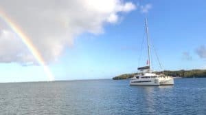 Bali catamaran rainbow