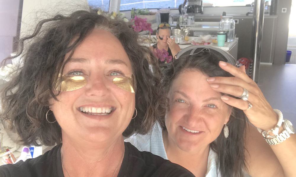 Catamaran spa facial