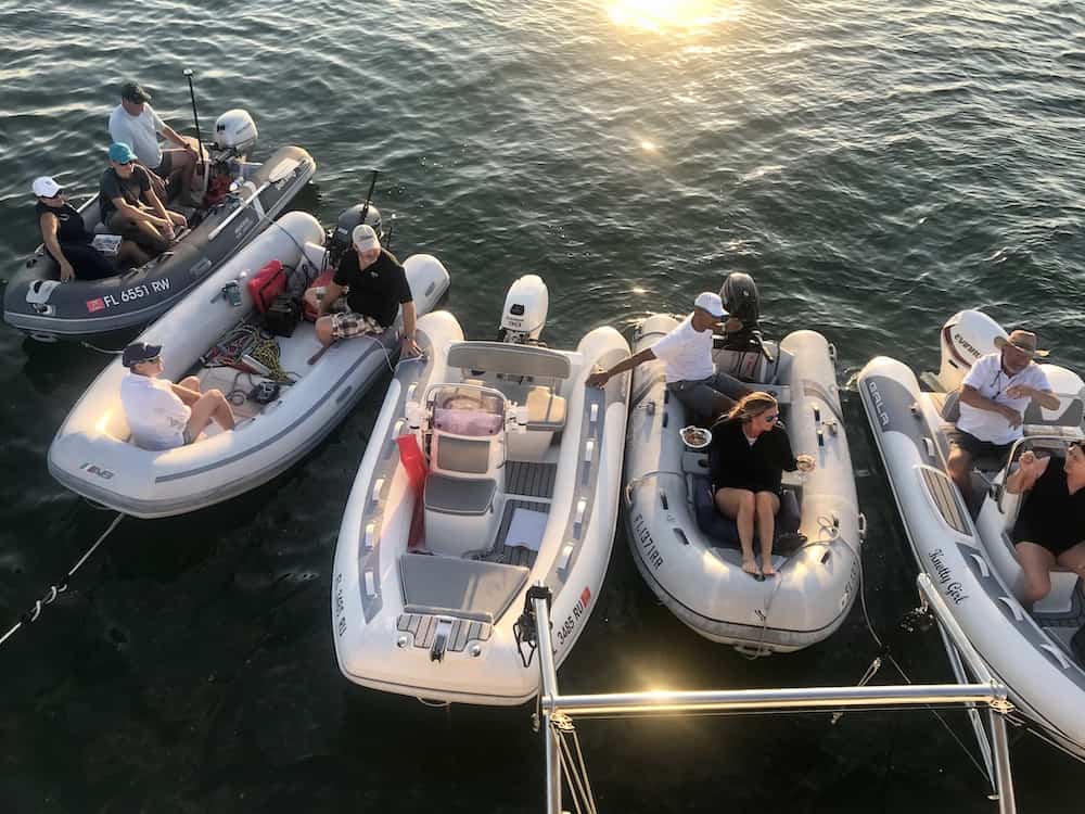 Dinghy party