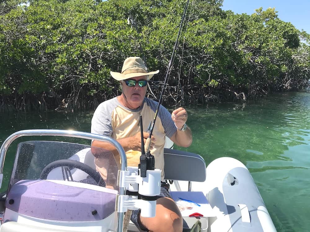 Stephen fishing