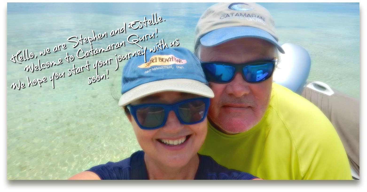Stephen & Estelle of Catamaran Guru