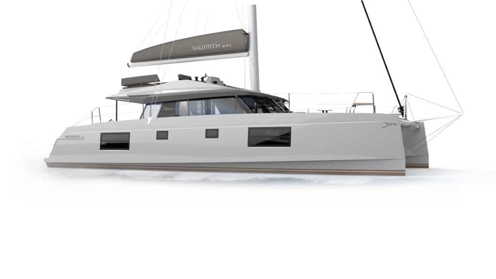 nautitech-46-fly-starboard-rendering | The Catamaran Gurus