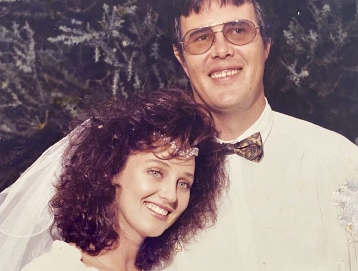 stephen and estelle cockcroft wedding photo