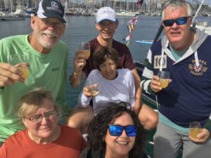 Arc-rally-celebration | The Catamaran Gurus | The Catamaran Gurus