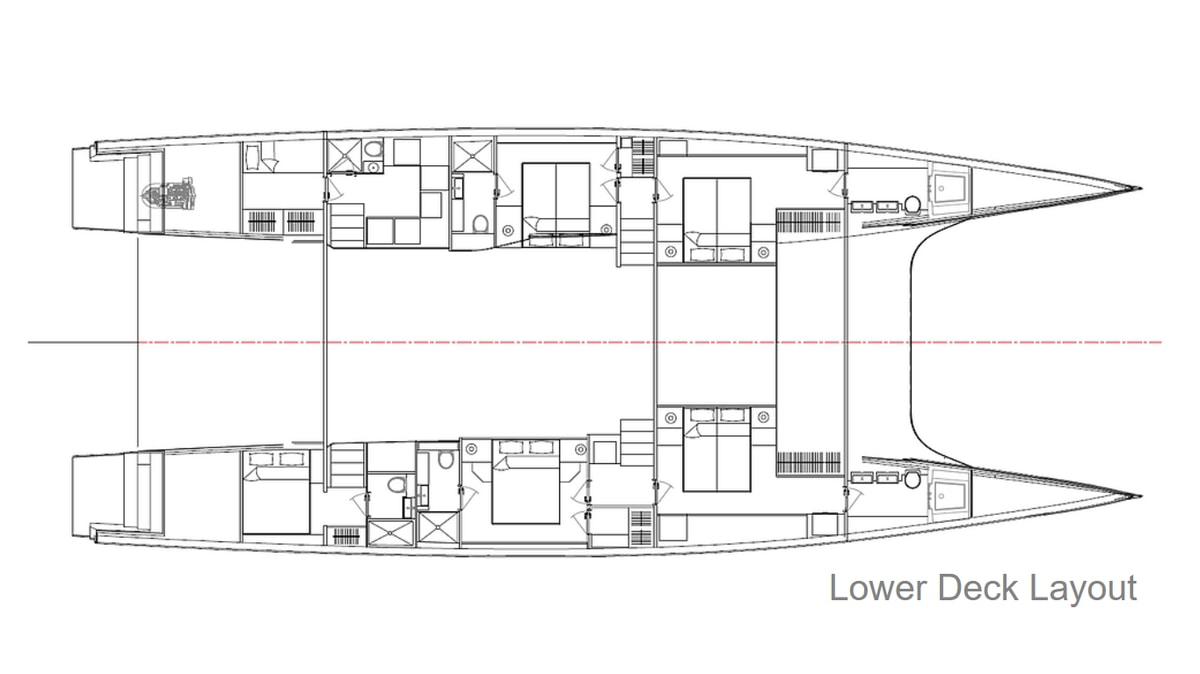 mcconaghy power catamaran