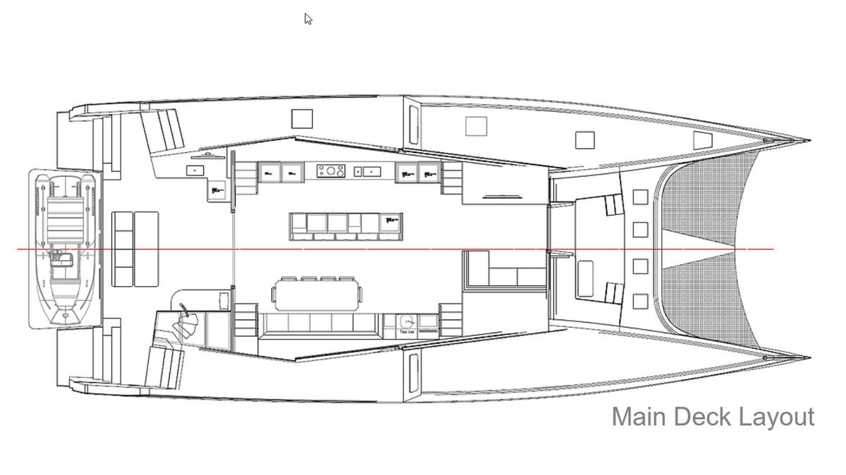 mcconaghy power catamaran