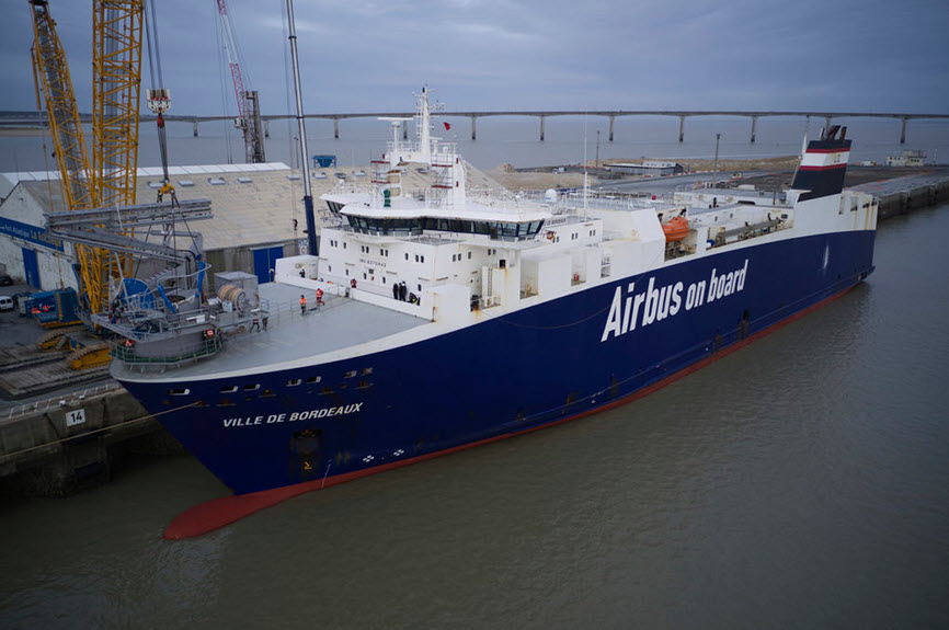 ville de bordeaux is a cargo ship owned by louis dreyfus and chartered by airbus to haul components between europe and north america | The Catamaran Gurus ville de bordeaux is a cargo ship owned by louis dreyfus and chartered by airbus to haul components between europe and north america