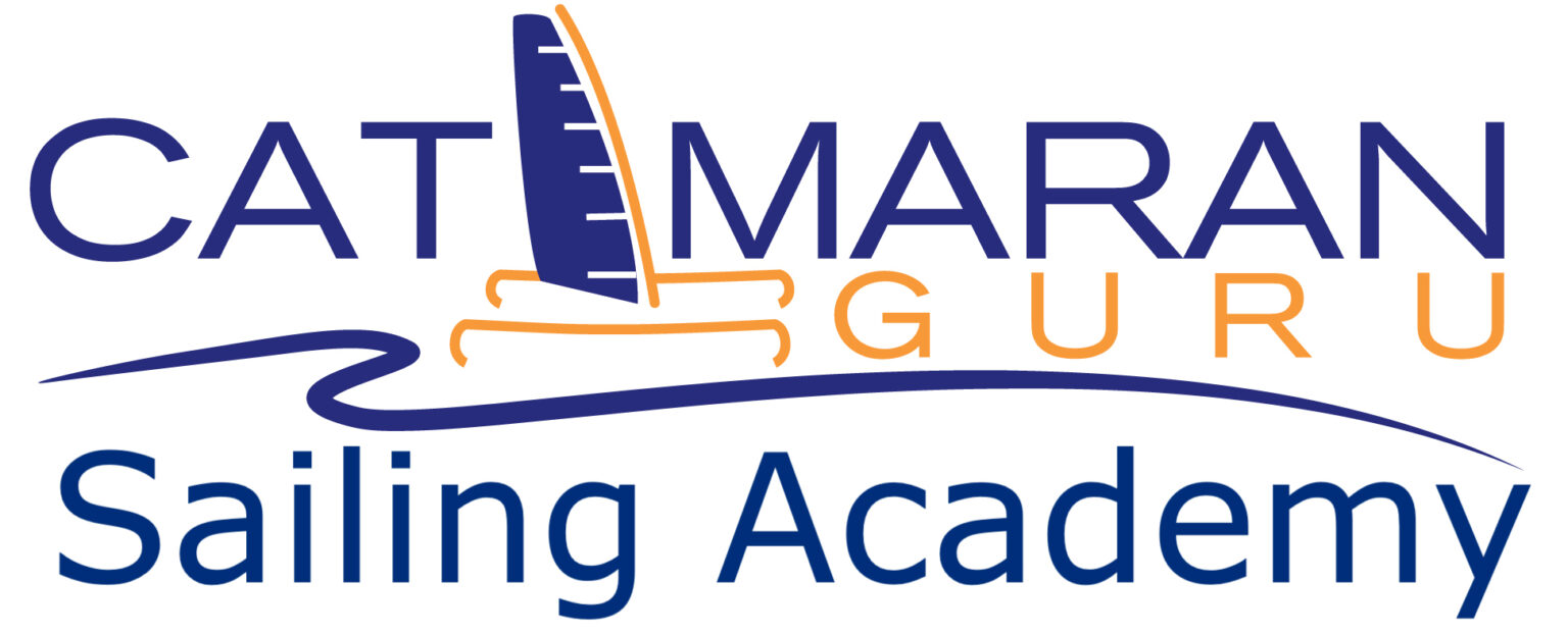 catamaran guru sailing academy logo | The Catamaran Gurus catamaran guru sailing academy logo
