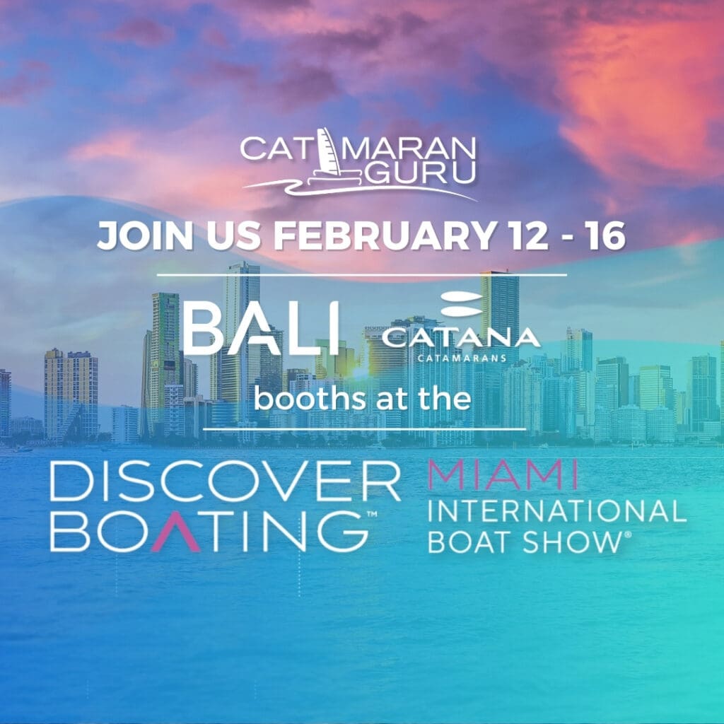 miami boat show v3 | The Catamaran Gurus