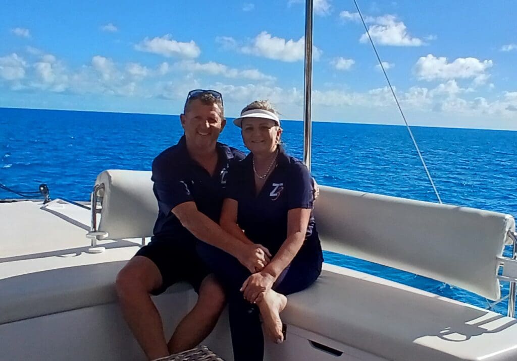 Zuri Charter Crew | The Catamaran Gurus bahamas crewed yacht charter crew