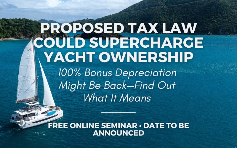 Tax Seminar 2 | The Catamaran Gurus boat business tax savings