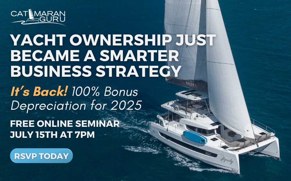 Baab seminar 100 depreciation | The Catamaran Gurus boat business seminar