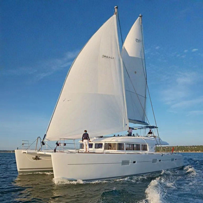 catamaran sailing