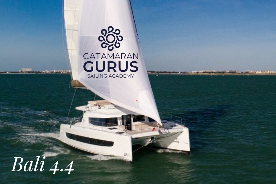 sailing school catamaran yacht